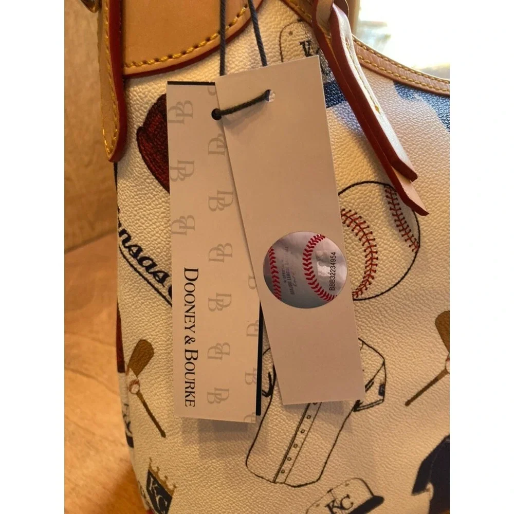 Dooney & Bourke 1975 Womens Shoulder Bag r Leather Kansas City‎ Royals Hobo NWT